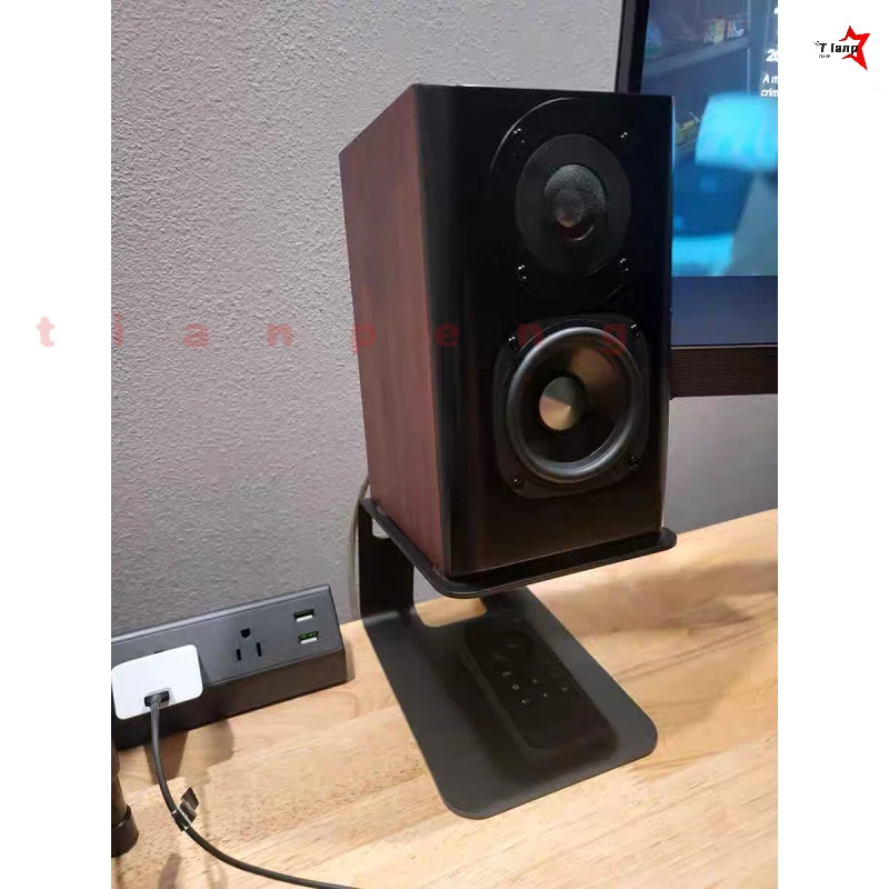 WYORESY For Yamaha HS3 HS4 For HiVi D1100 For Edifier MR3BT Speaker Bracket Solid Steel Anti-Vibration Sturdy Base