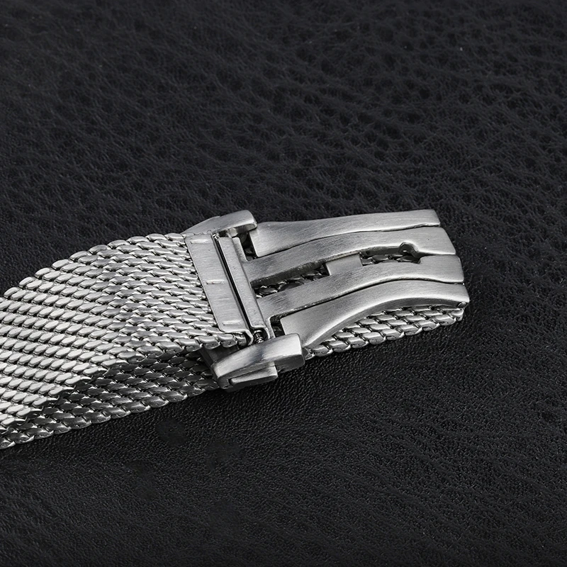 High Quality 316L Stainless Steel Mesh Bracelet Watch Band for Steel For Sea Ghost 20mm Watch Strap Series Accessories