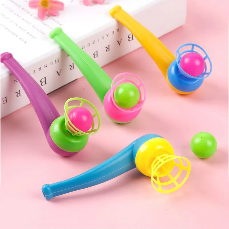 

Plastic Pipe Blowing Ball Toys Outdoor Games Balance Training Educational Toys Learning Toys Fun Gifts