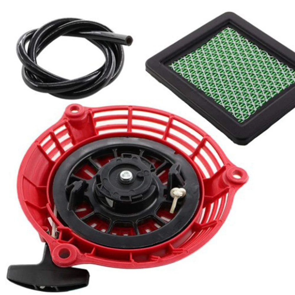 Red Pull Start Handle For Honda GCV135 GC160 Engine Recoil Starter Assembly Lawn Generator Replacement Part