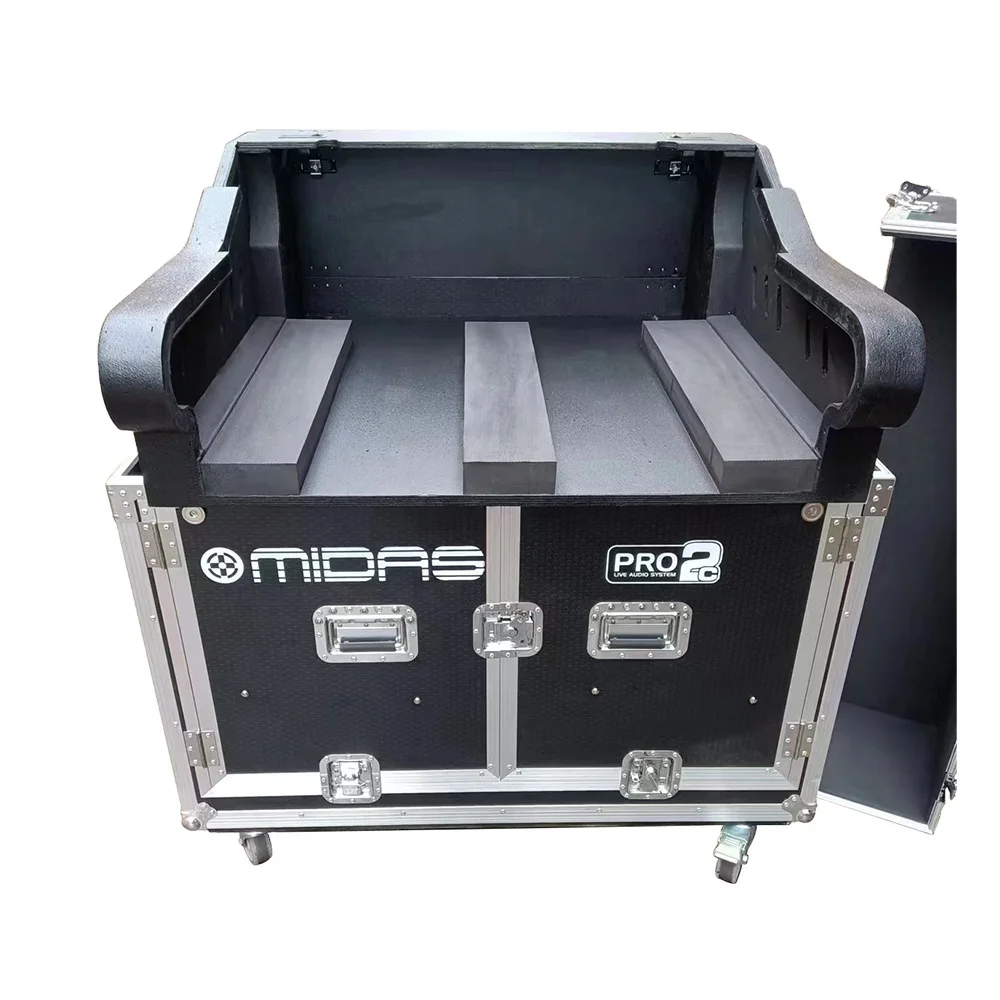 

Hydraulic Flight Case Mixing Console Mixer Flip Case For MIDAS LIVE PRO X-CC-TP/PRO1-TP/PRO2-CC-TP/PRO2C-CC-TP