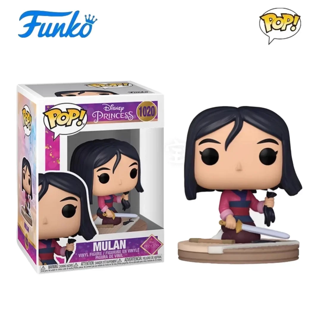 Funko POP Original Disney Princess Anime Figure Snow White Aurora Tiana Action Figure Toys for Boys Girls Gift Collectible Model - Image 6