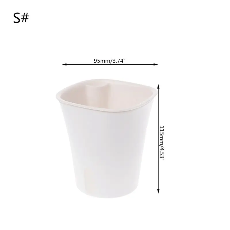 유용한 자체 급수 화분 꽃 냄비 홈 정원 발코니 장식 게으른 사용 새로운