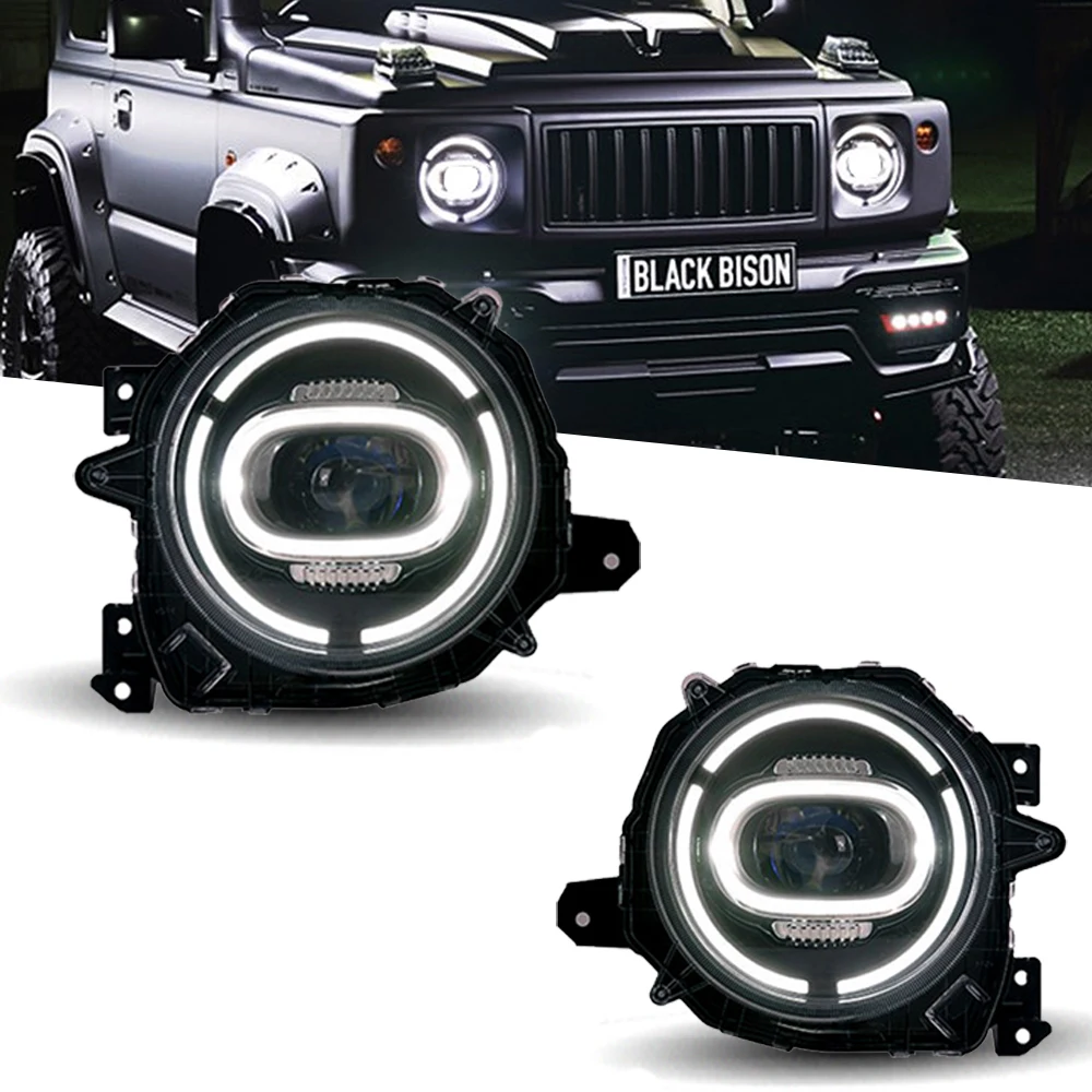 Headlight For Suzuki Jimny LED Headlights 2018 2019 2020 Head Lamp Car Styling DRL Signal Projector Lens Auto Accessories Front