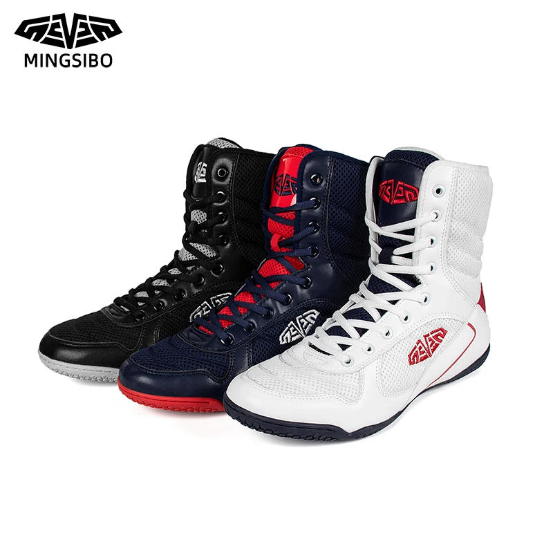 Professional Men Wrestling Shoes Non Slip Wrestling Footwears Size 36-46 Gym Sneakers