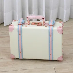 Female Makeup Suitcase Mini Box Portable Small Travel Bag Cosmetic Storage Box New Large Capacity Small Carry on Hand Luggage