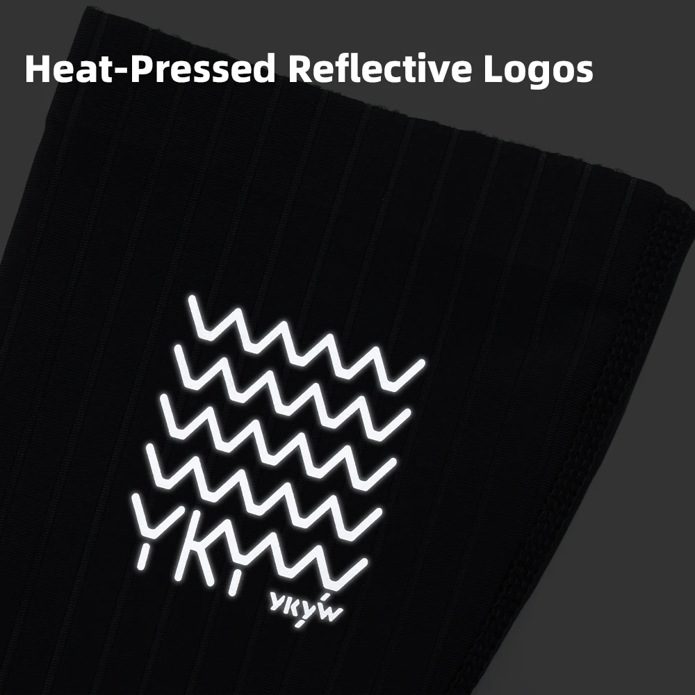 YKYWBIKE 2025 Cycling Socks Non-Slip Stripe Road Bike MTB Socks Pro Racing Aero Spoke Sports Socks Wider  Outdoors Bicycle Socks