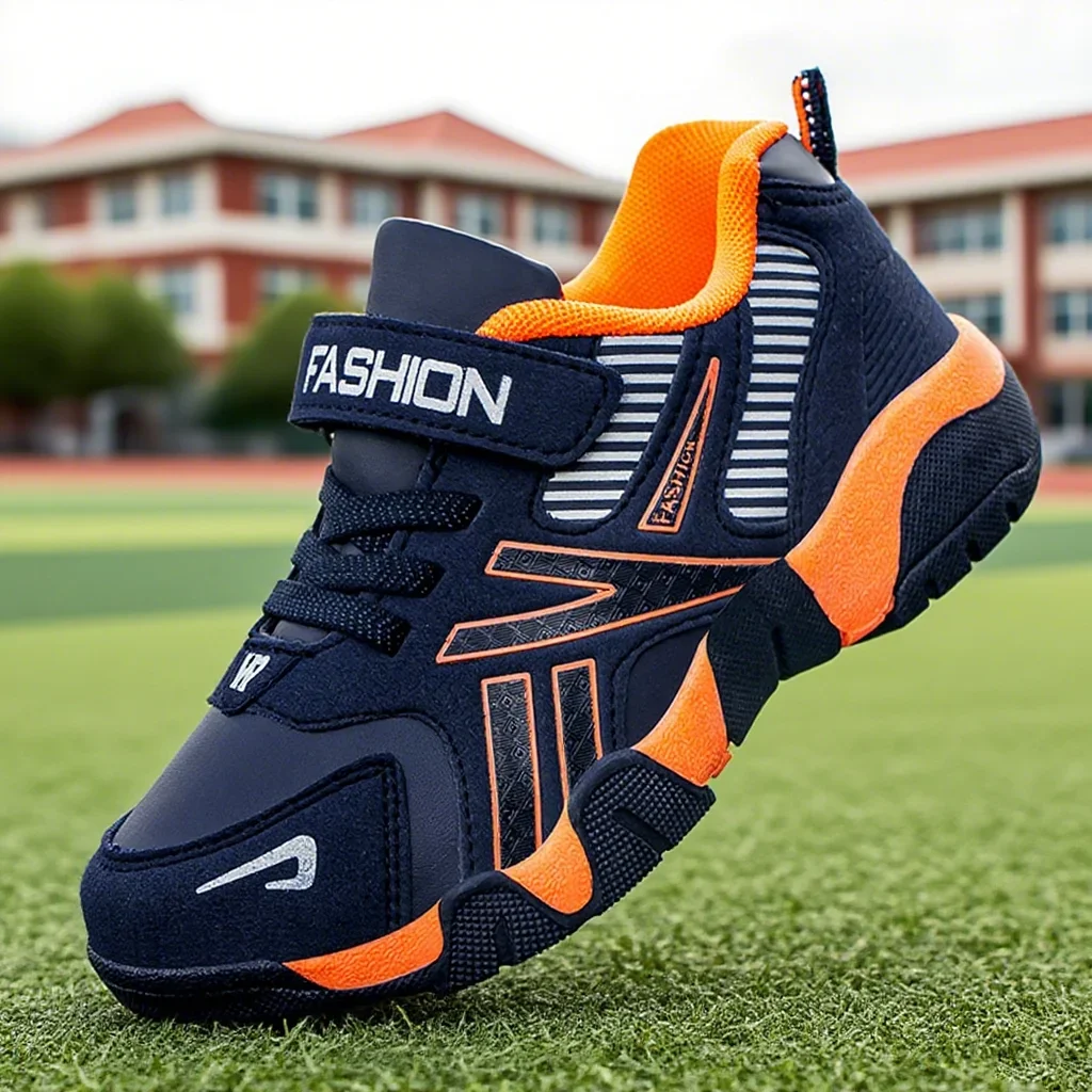 

Children Boys Shoes Tennis Casual Sneakers Children's Boy Running Walking Outdoor Shoe School Sports Fashion Leather for Kids