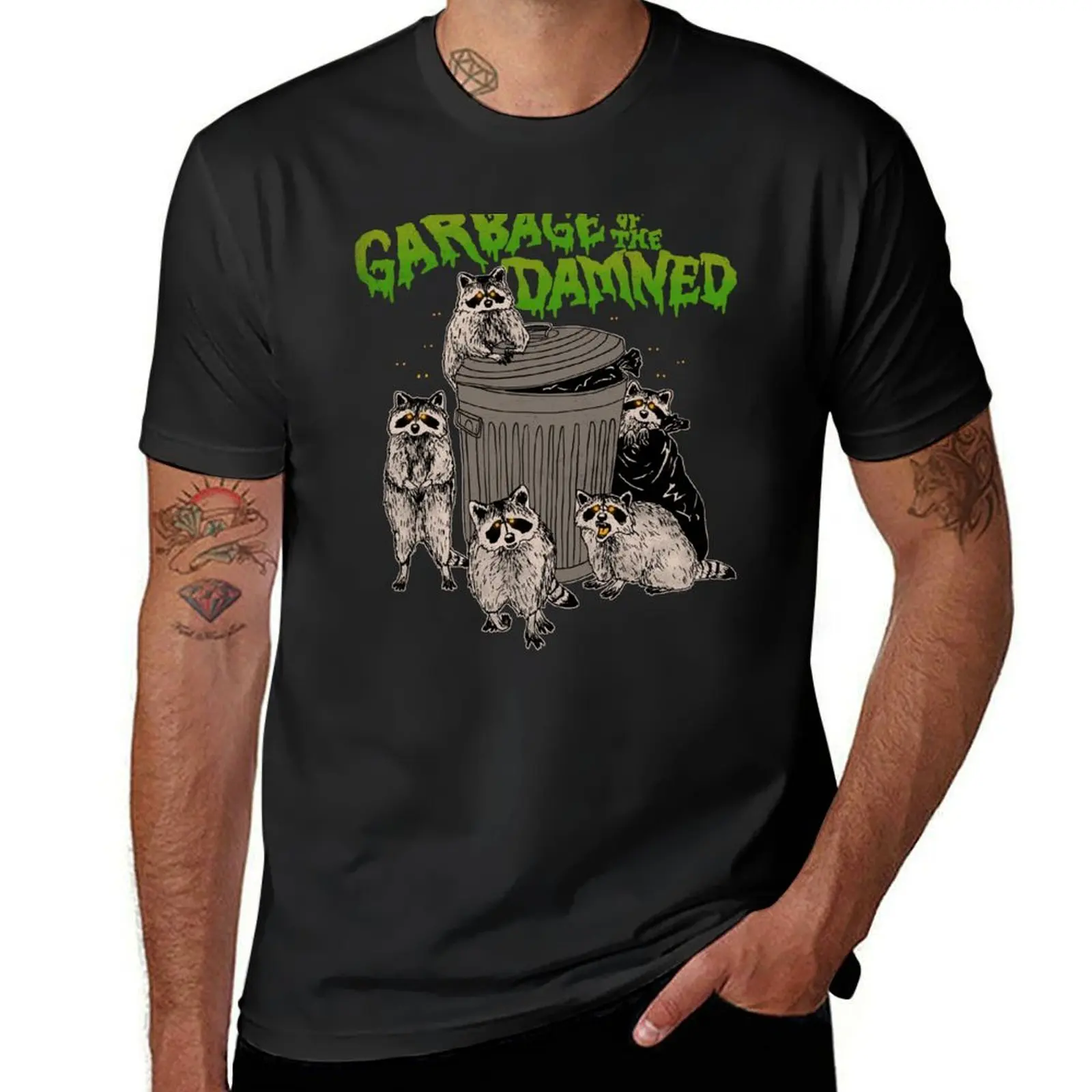 

Garbage of the Damned T-Shirt cute tops summer top plus sizes men t shirt