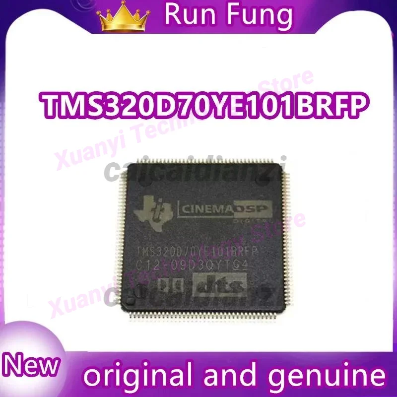 TMS320D70YE101BRFP Embedded processor chip QFP144 1 STKS/PARTIJ