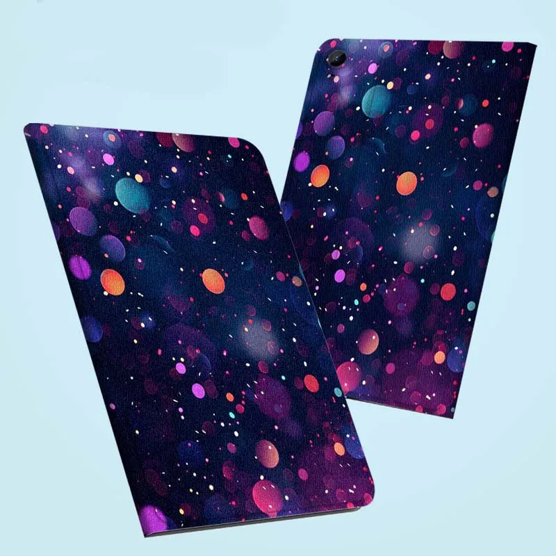 

Fantastic Particle Art Pattern For Samsung Galaxy Tab S11 A11 A9 A8 S6 A 10.1 A7 10.4 Plus 2025 2023 2022 Tablet Case