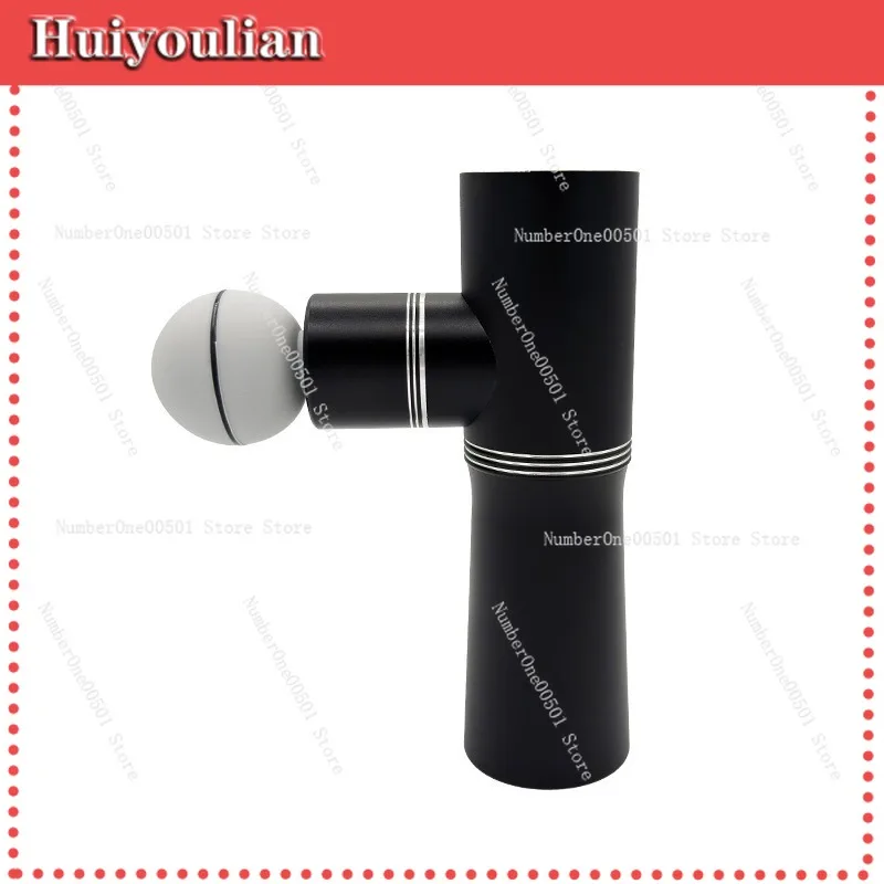 

Mini Massage Gun Muscle Relaxer Portable Electric Percussion Massager With Multiple Heads -011