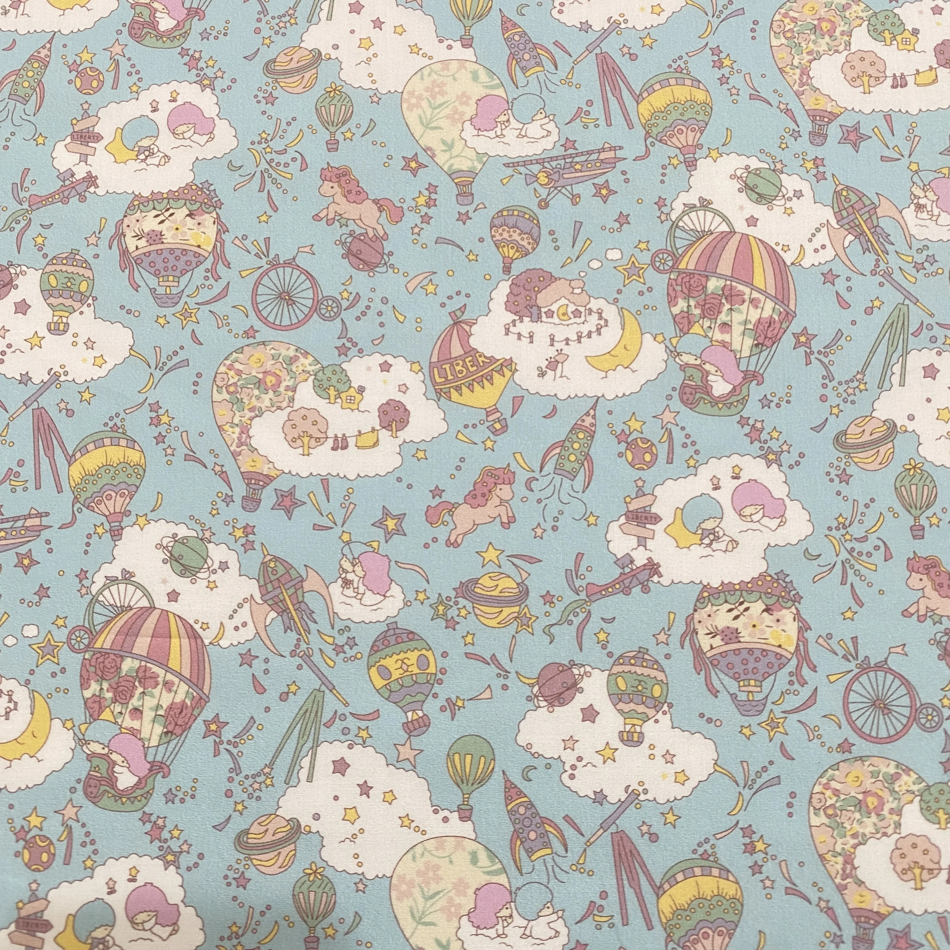 80-Thread Thick American Long Staple Cotton  High Stars Domestic Pure Cotton Soft Thin Fabric Material for Crafting