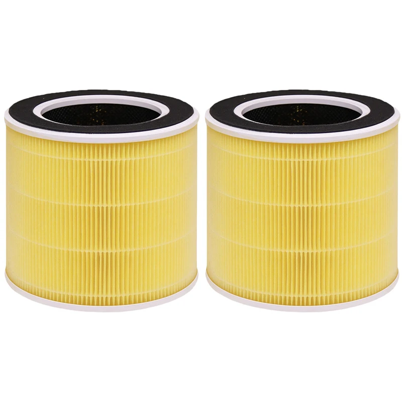 2PCS Filters Compatible with For RPAP088F2 For Air Purifier Size 193 by 193cm 76 by 76inch Enhance Indoor For Air Quality