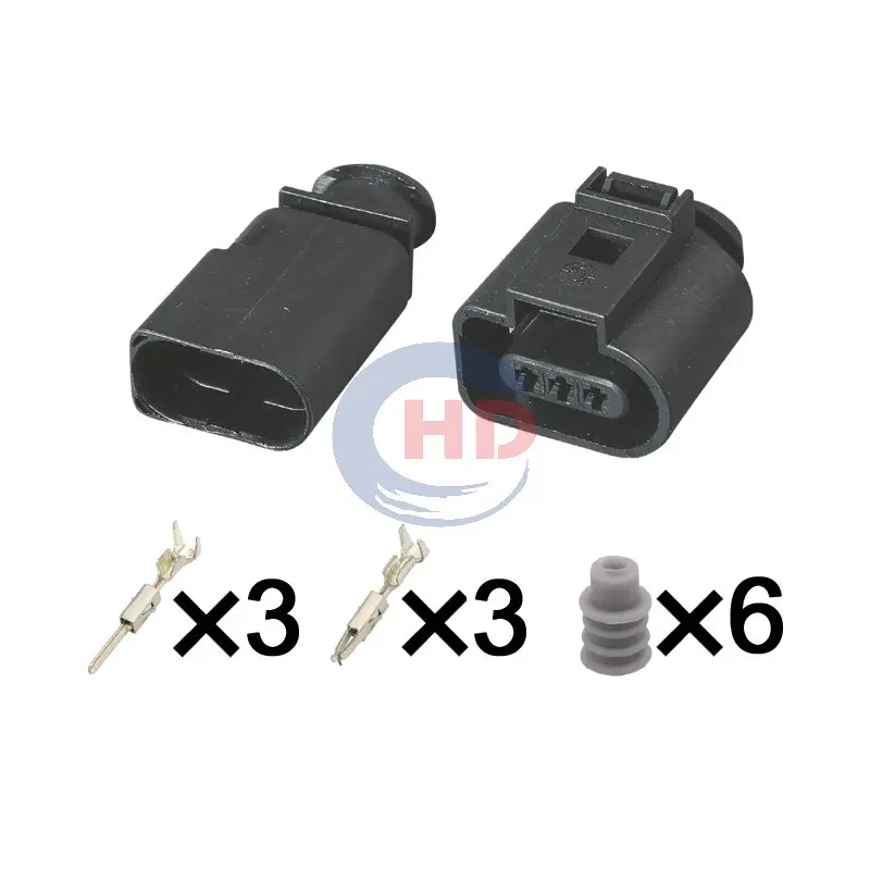 

1-20 sets 3-Pin Air-Condition Pressure Switch & Temp Sensor Plug 1J0973803 1J0973703