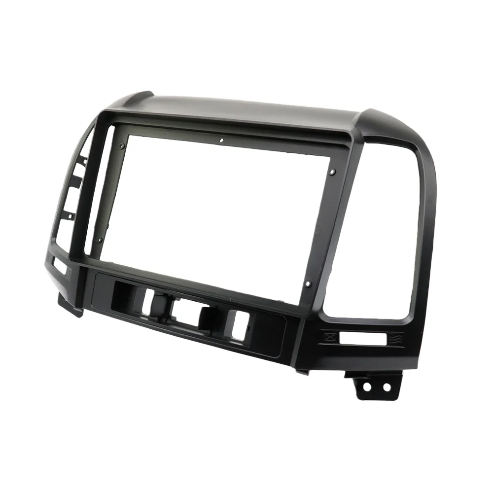 9 inch Car Radio Frame Fascia For Hyundai Santa Fe 2006-2012 DVD Trim Panel Dashboard Mount Kit Din Installation Stereo