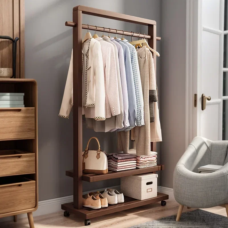 

Factory direct sale Minimalist Hanging hanger Floor-to-ceiling bedroom Simple hanger Removable coat rack
