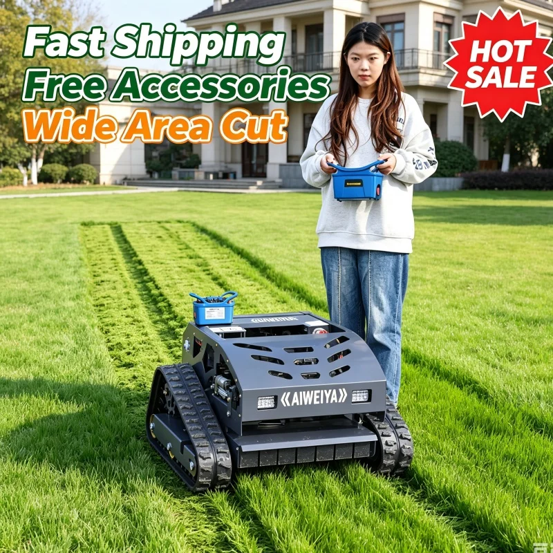 Customized Popular Choice Self Propelled Lawn Mower Grass Cutting Machine Lawn Mower Robot Gas Power For Backyard Orchard