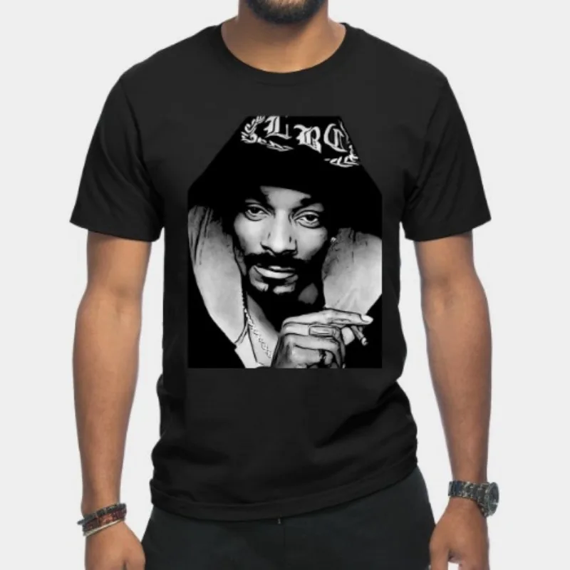 Hip Hop Star Snoop Dogg T Shirt Creative Printed tshirt TopMale Women Dj Fashion Tee Rock Kid Harajuku Tees Men Clothing