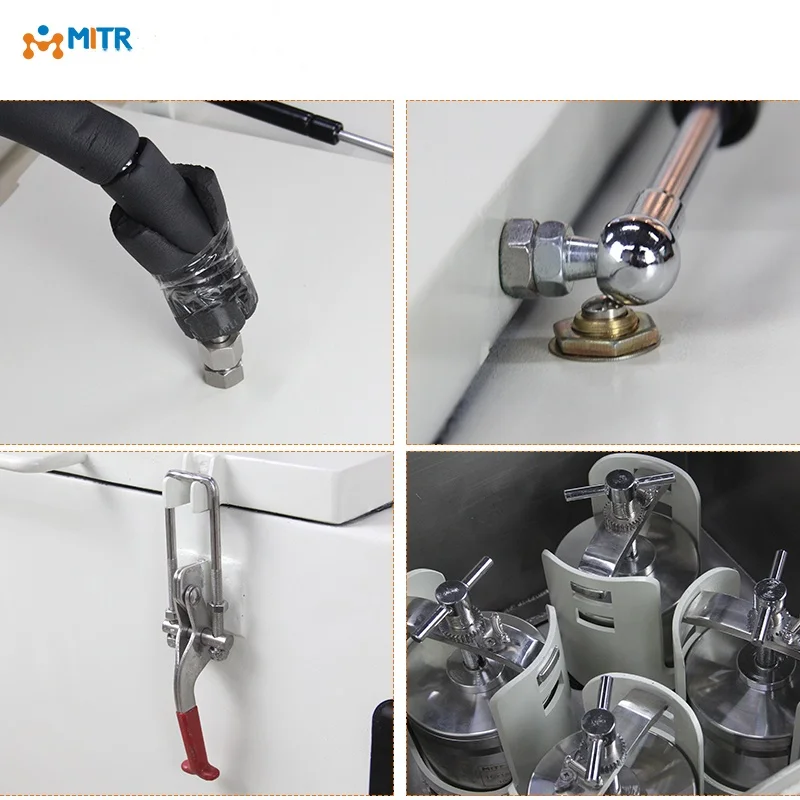 MITR Liquid Nitrogen Grinding Machine Nano Particle High Speed Planetary Ball Mill Laboratory Cryogenic Ball Mill