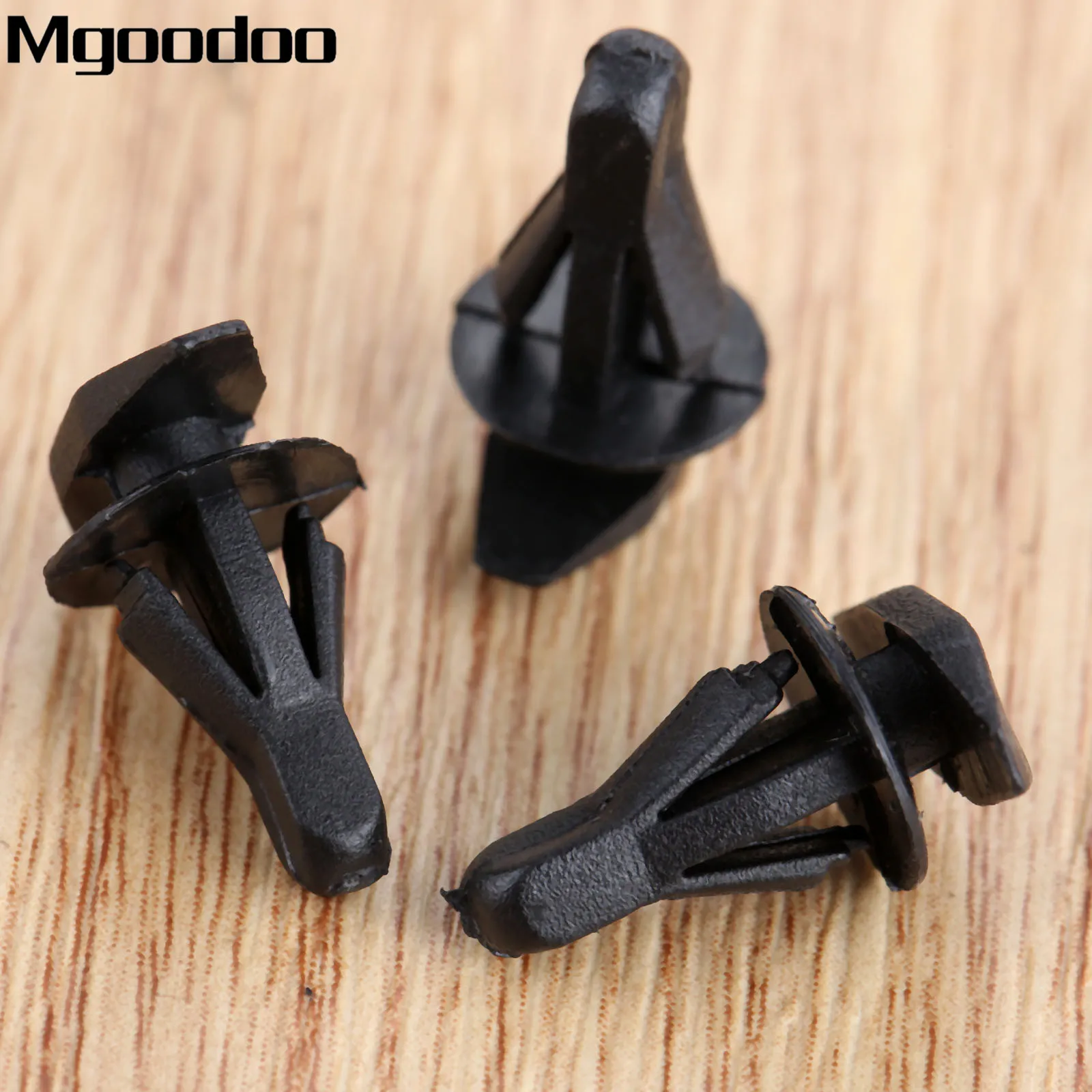 Mgoodoo 50Pcs Auto Car Door Window Sealing Strip Clips Car Plastic Fixed Fasteners for All Cars Universal Clips