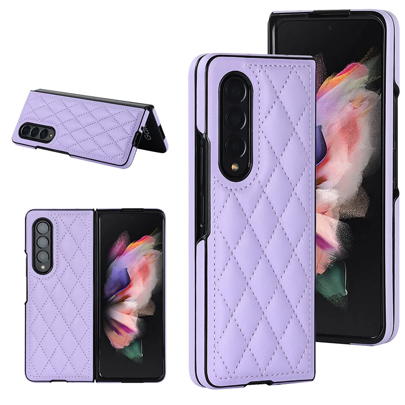 Phone Cases for Samsung Galaxy Z Fold 6 5 4 5G Ultra-thin Luxury Cover for Samsung Fold4 Fold5 Fold6 Shockproof Case Accessories