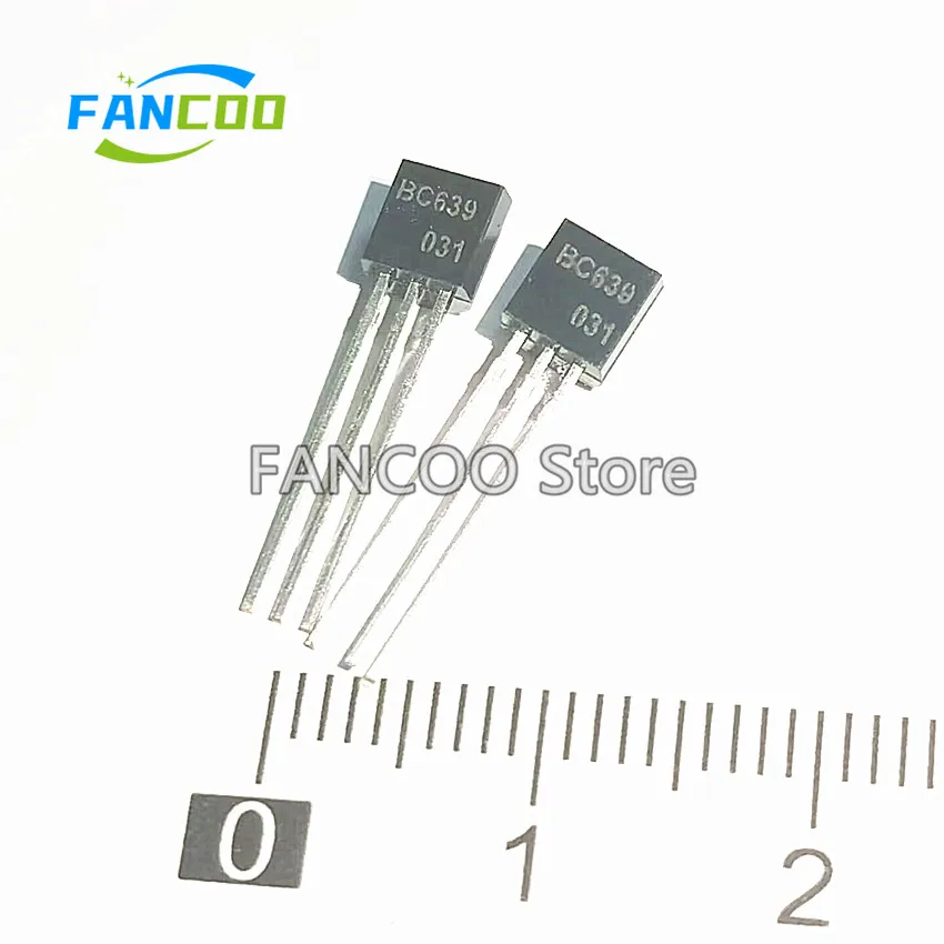 50PCS BC639 BC640 TO-92 80V 1A NPN PNP Medium Power Transistors HFE100-250  BC639-16 BC640-16