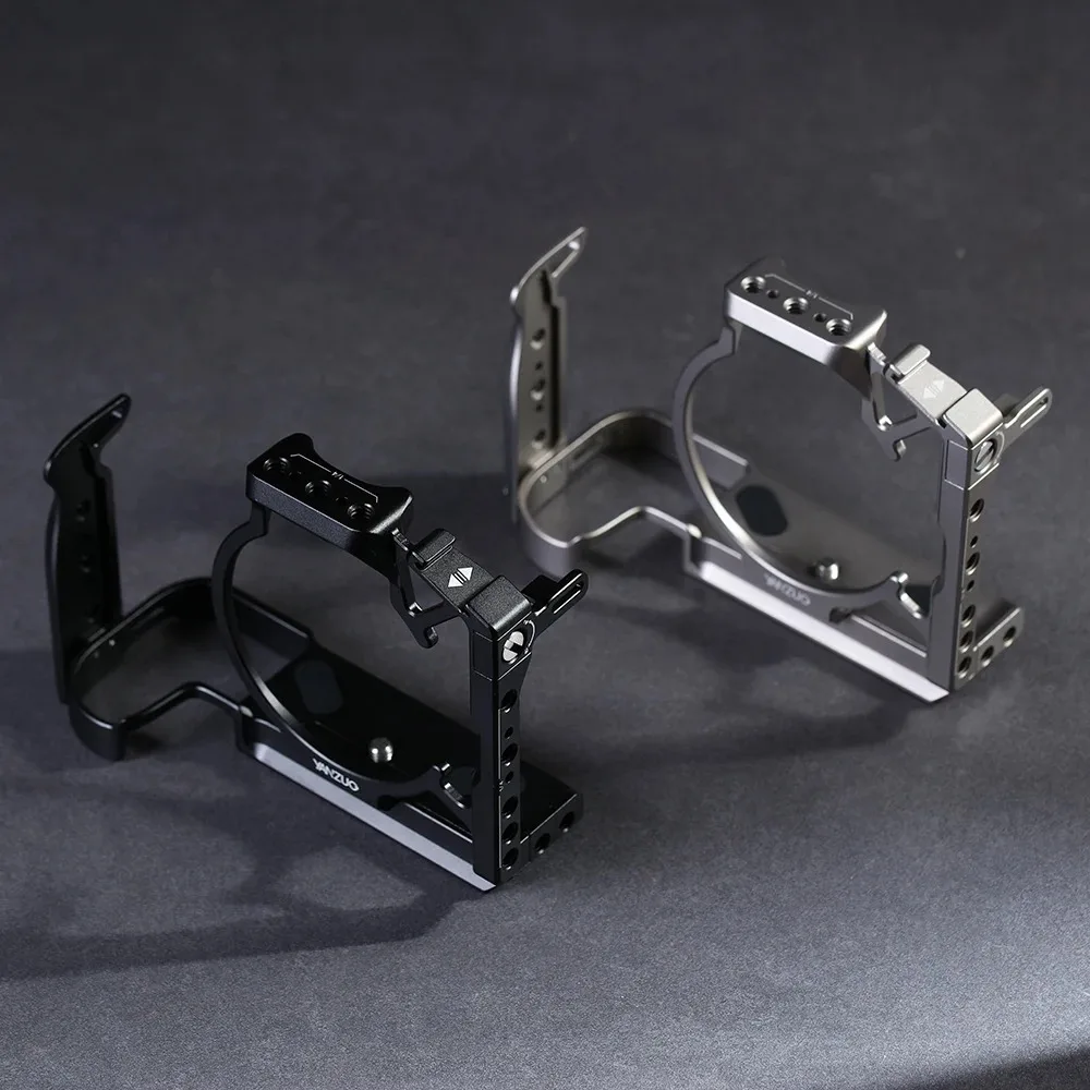 YANZUO R62 Camera Cage Aluminum Alloy Protective Sleeve Frame for Canon R62 R6 Camera Rabbit Cage Quick Mounting Photography