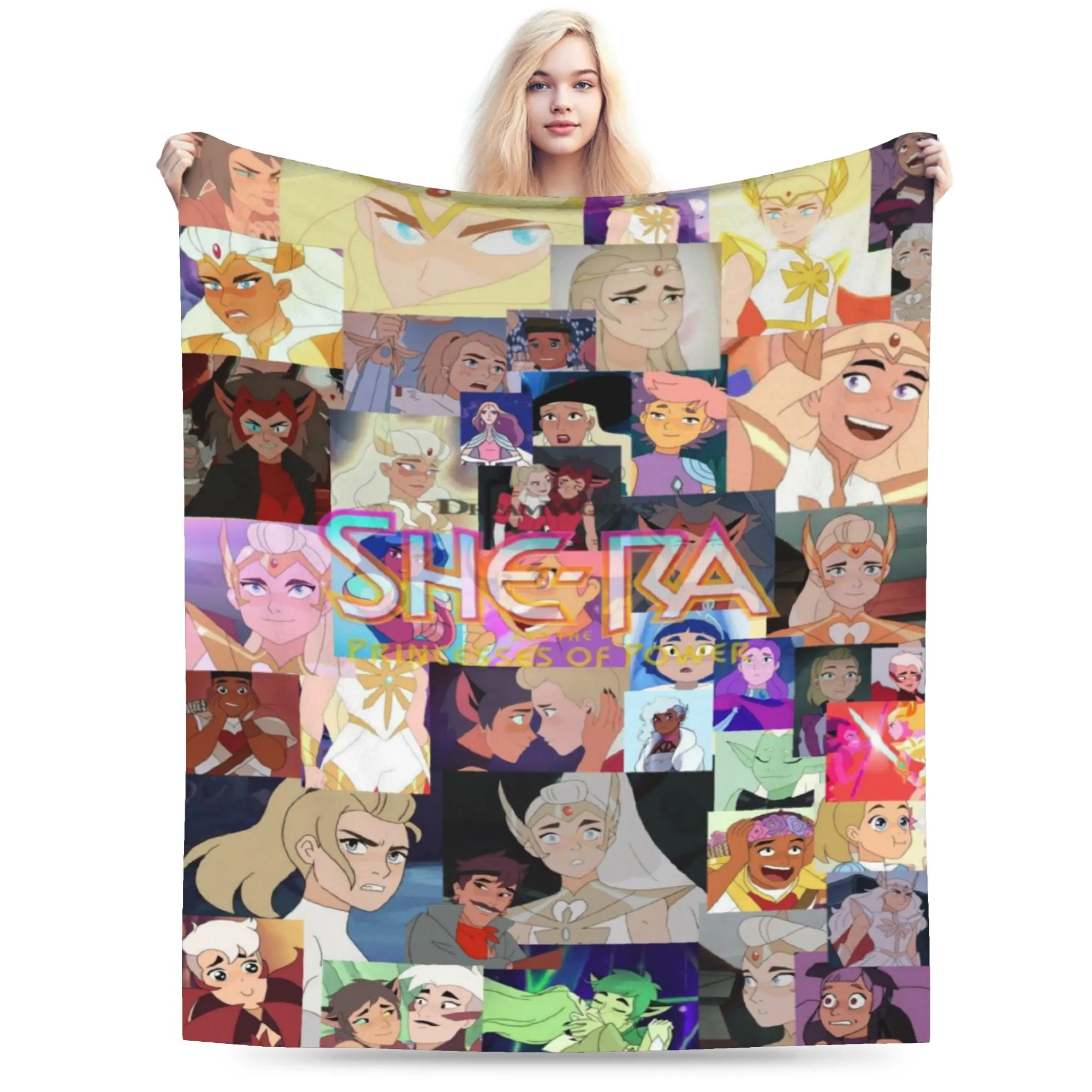 She-Ra and the Princesses of Power Blanket Fleece  Relax Super Soft Throw Blanket for Sofa Bedspreads