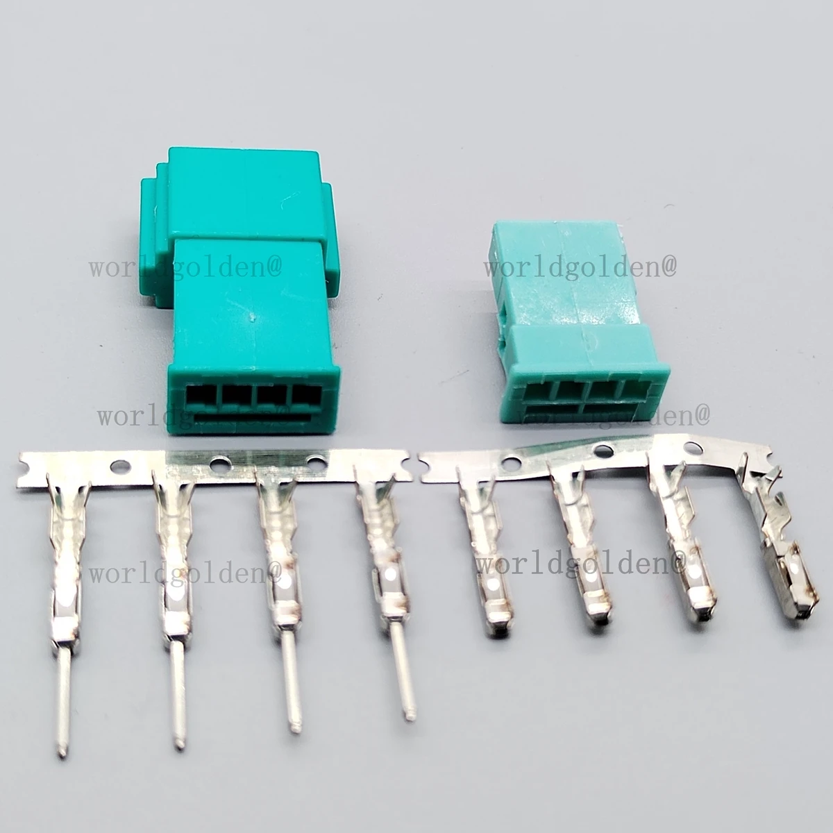 968813-9 0-1452576-9 Light Blue Male Female Connector Housing for auto interior circuit refitting & aged terminal repair
