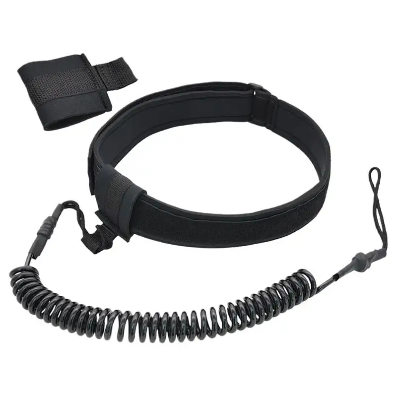 

Поясная веревка для серфинга, пружинная веревка, доска для серфинга, спиральный шнур, аксессуары для серфинга, анти-потерянный регулируемый поясной ремень, тяговый