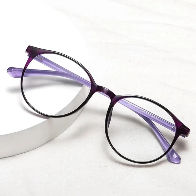 Fashion Reading Glasses for Women Anti Blue Light Blocking Farsighted Eyeglasses Anti-fatigue Hyperopia Eyewear +1.0 To +4.0