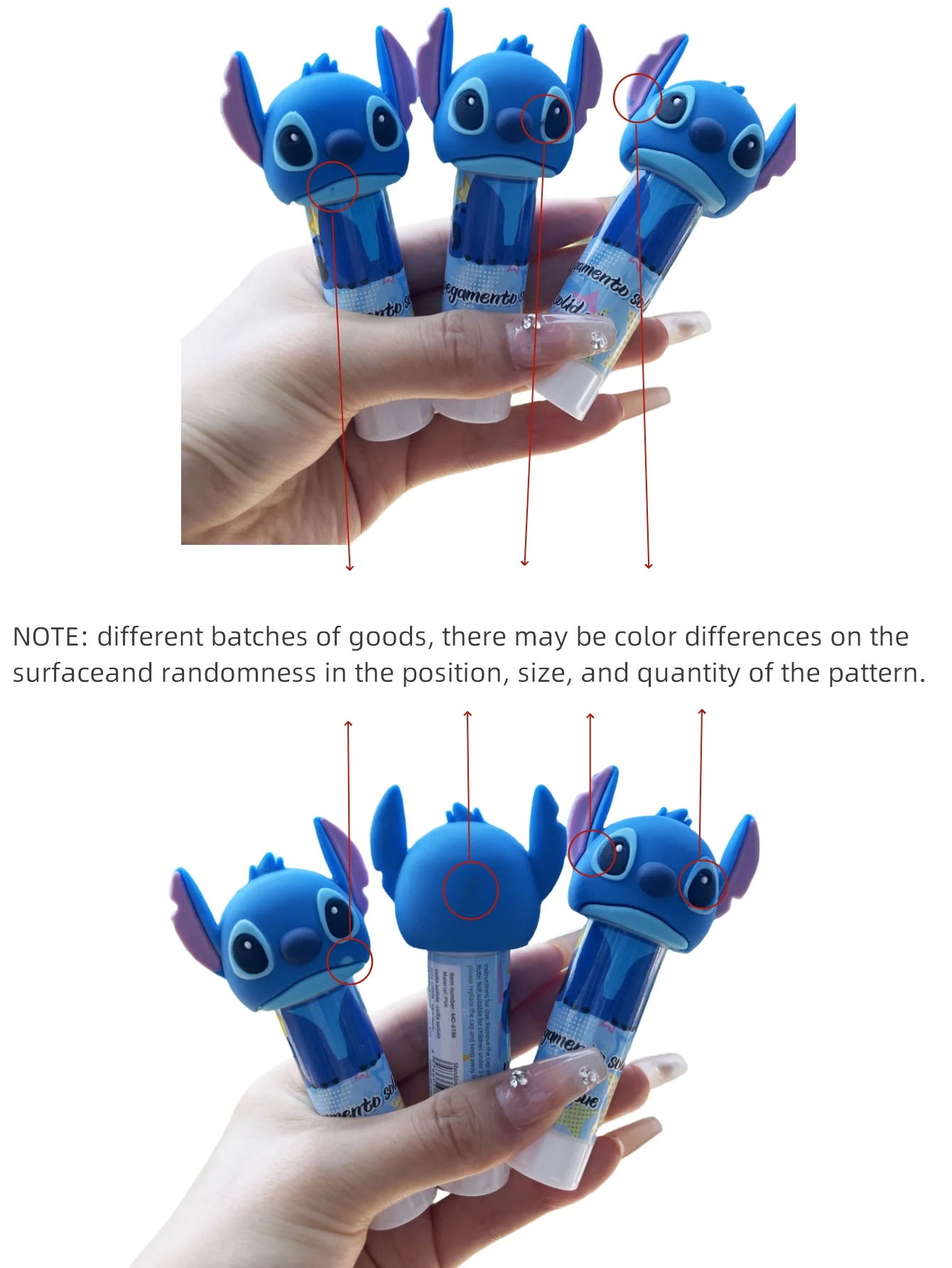 1/4 قطعة غرزة الكرتون الصلبة عصا لصق اليدوية ورق لاصق الشائكة الغراء DIY بها بنفسك لصنع عصا لصق لزجة عالية #6