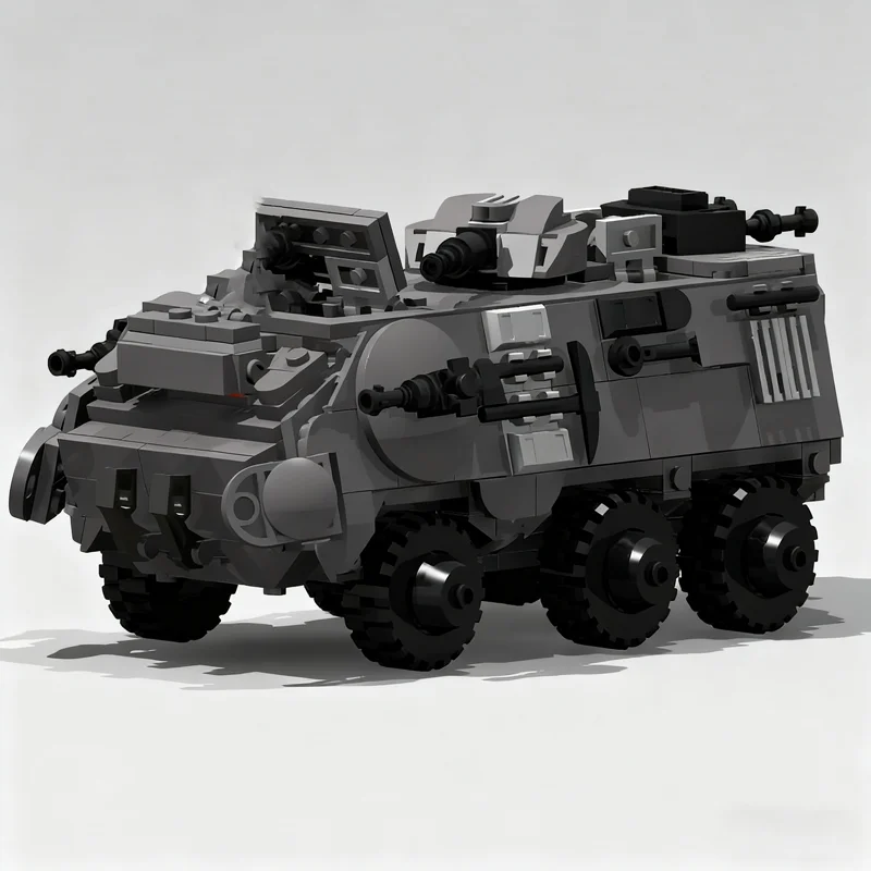 646pcs MOC Imperial Light Utility Transport Wheeled Star Battle Model Toys Building Blocks Construction Christmas Gift Brick