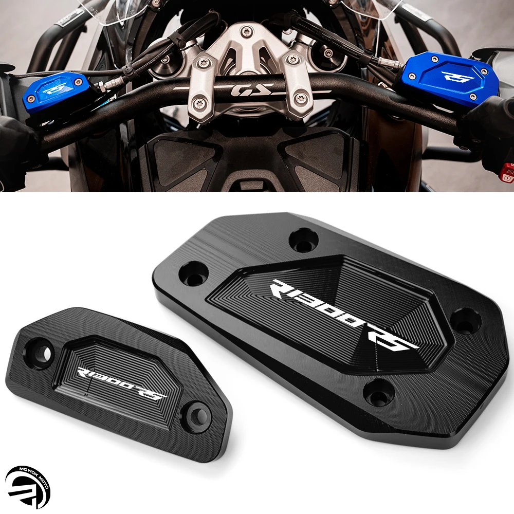 

For BMW R1300R R1300RS R 1300 R R R 1300R 1300RS 2025 2026 Motorcycle Aluminum Front Brake Clutch Fluid Reservoir Caps Covers