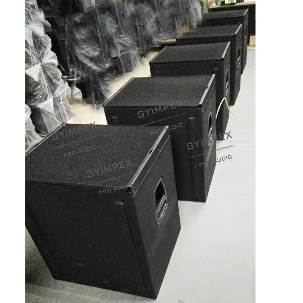 PRO Audio Professional Speaker SUB Subwoofer single 18 inch empty cabinet with all speaker rigging part accessories