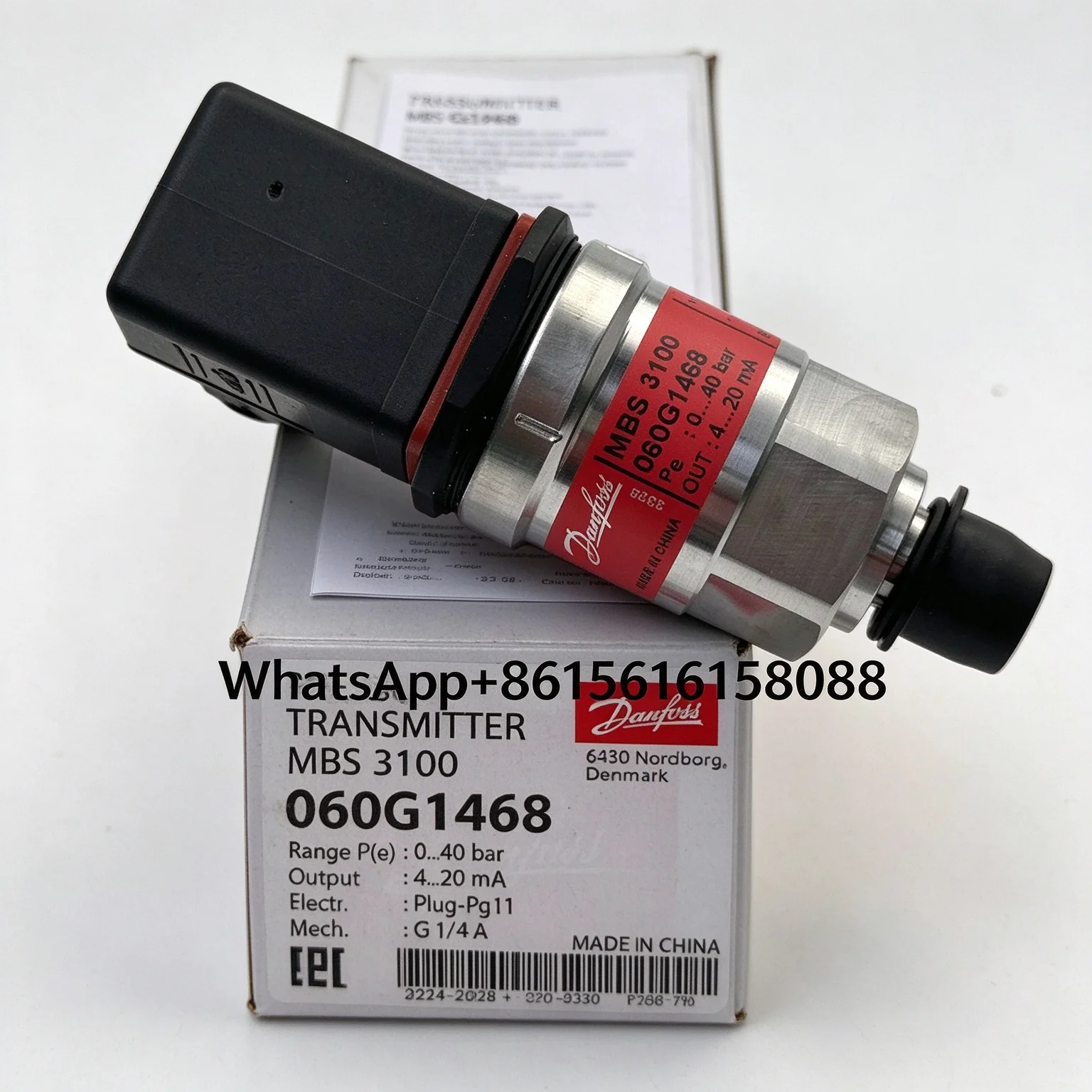 MBS3300 060G1463 060G1464 060G1465 060G1466 060G1467 060G1468 060G1999 060G3895 060G3893 060G3878 Danfoss Pressure Sensor