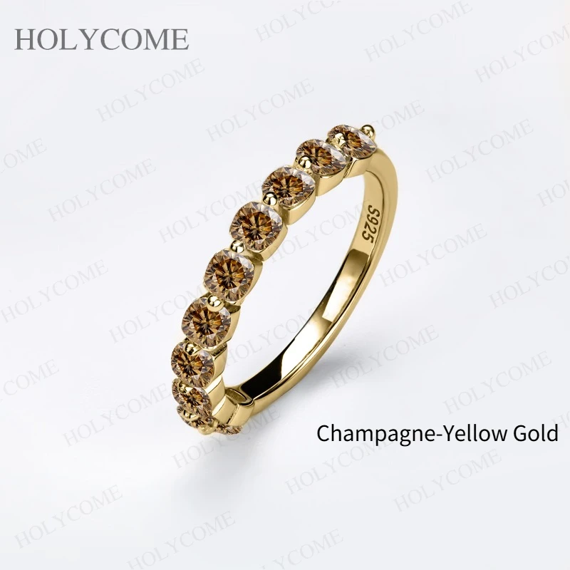 Echter Moissanit-Ring aus 925 Sterling Silber, Kissenförmiger Schliff, D Weiß/Champagner/Aquablau, VVS1, Jubiläumsgeschenk, Edle Schmuckstücke für Sie – Detail 9
