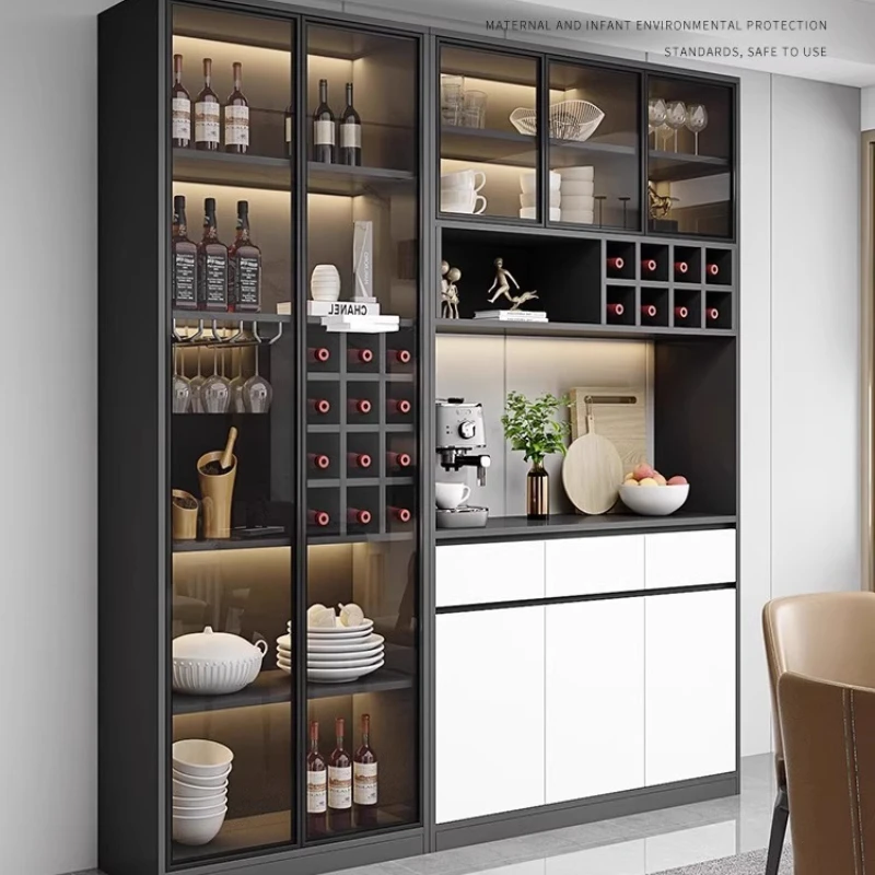 Corner Glass Cabinet On The Wall Cabinets Furniture For Wine Storage Cabinet Wine Bar With Fridge Portable Bar Station Display &