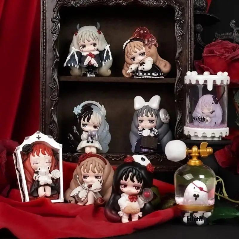 

Lilith Secret Experiment Series Blind Box Cute Lilith Action Figure Mystery Box Anime Doll Surprise Bag Decor Collect Toy Gifts
