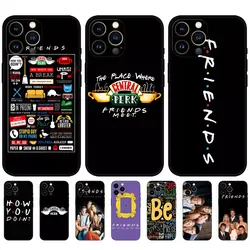 Cartoon Funny Coffee Friends TV Show Phone Case for Samsung Galaxy S24 S23 S22 S21 S25 FE Ultra Plus 5G Cover Shockproof Fundas