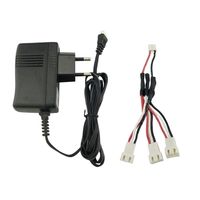 MJX X101 V913 7.4V 2S Lipo Battery Charger W 3 In 1 Charging Cable For Hubsan X4 H502E H502S H501S SYMA X8SW X8S X8HG X8HW X8HC