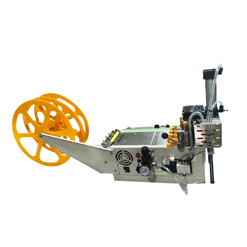 988S Remote Control Automatic Velcro Tape Cutting Machine with Material Receiving