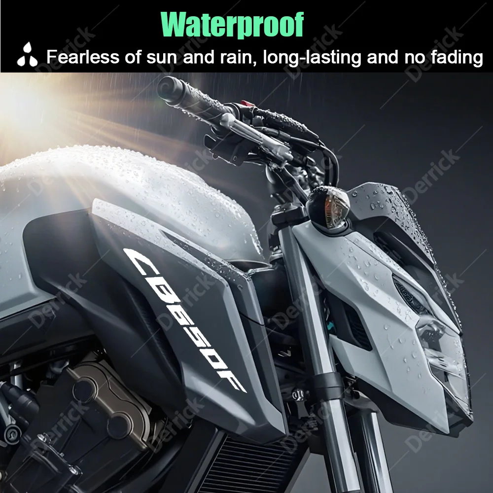 دراجة نارية توهج ملصقات مائي عاكس وخزان الوقود امتصاص الصدمات ملصق لهوندا CB650F 650F اكسسوارات 2014 2015-2021