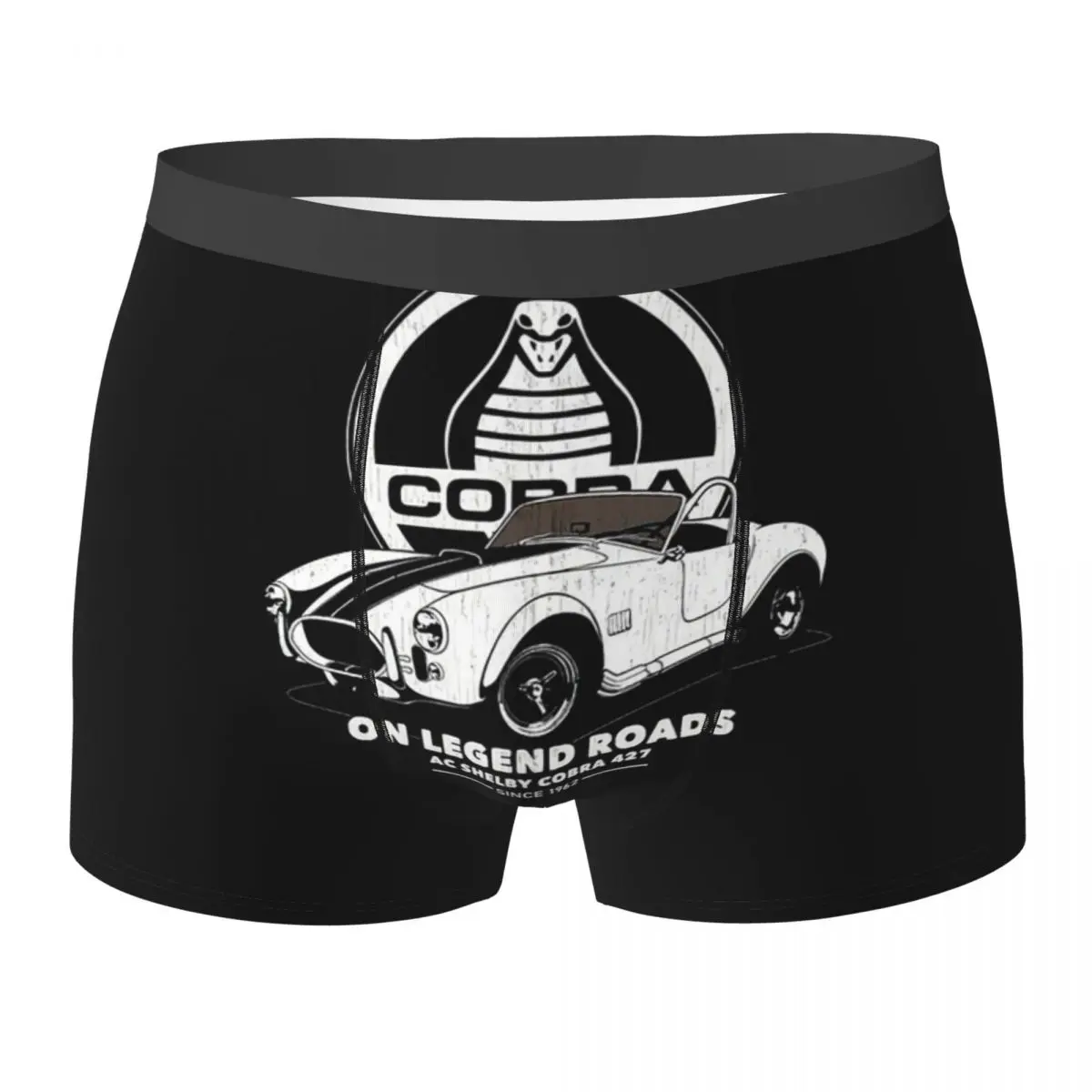 Boxer Underpants Shorts Ac Cobra W Panties Men Ventilate Underwear for Homme Man Boyfriend Gifts