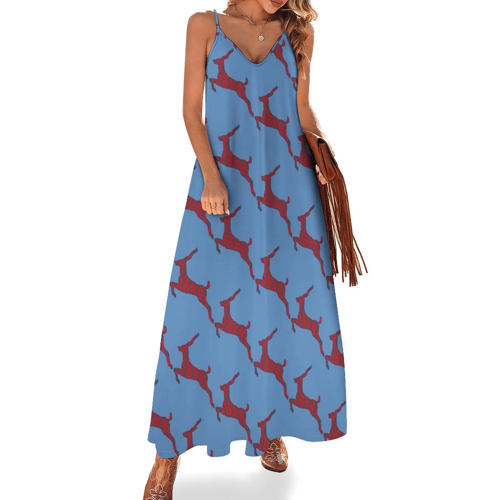 

Phish - Run Like An Antelope Sleeveless Dress women's elegant loose dresses Woman clothing Long dress