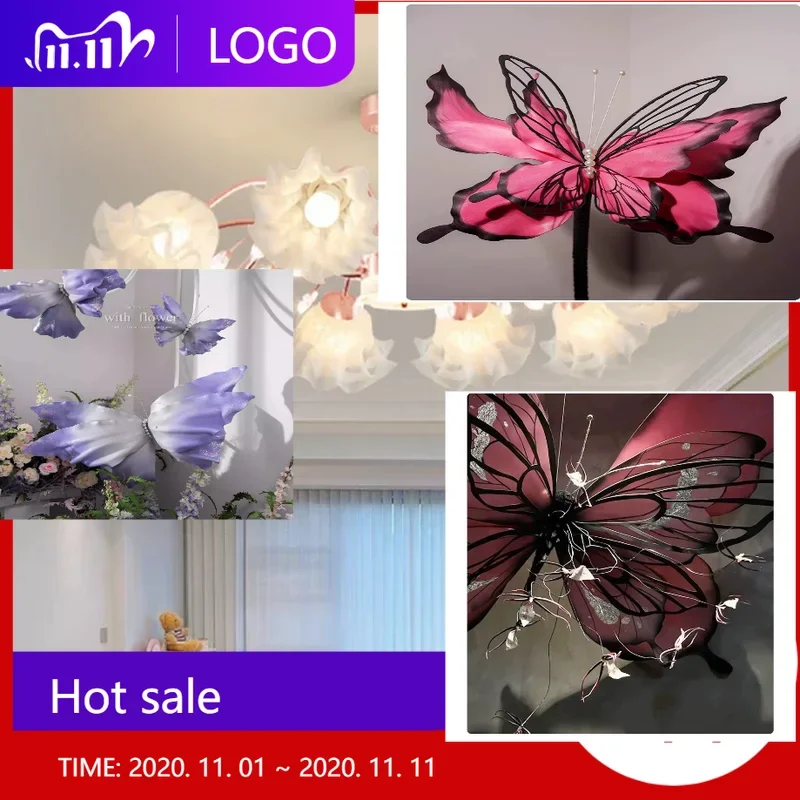 

Modern and Contemporary Bell Orchid Pendant Lights Are Used for Bedroom Dining Room and Interior Decoration Lighting