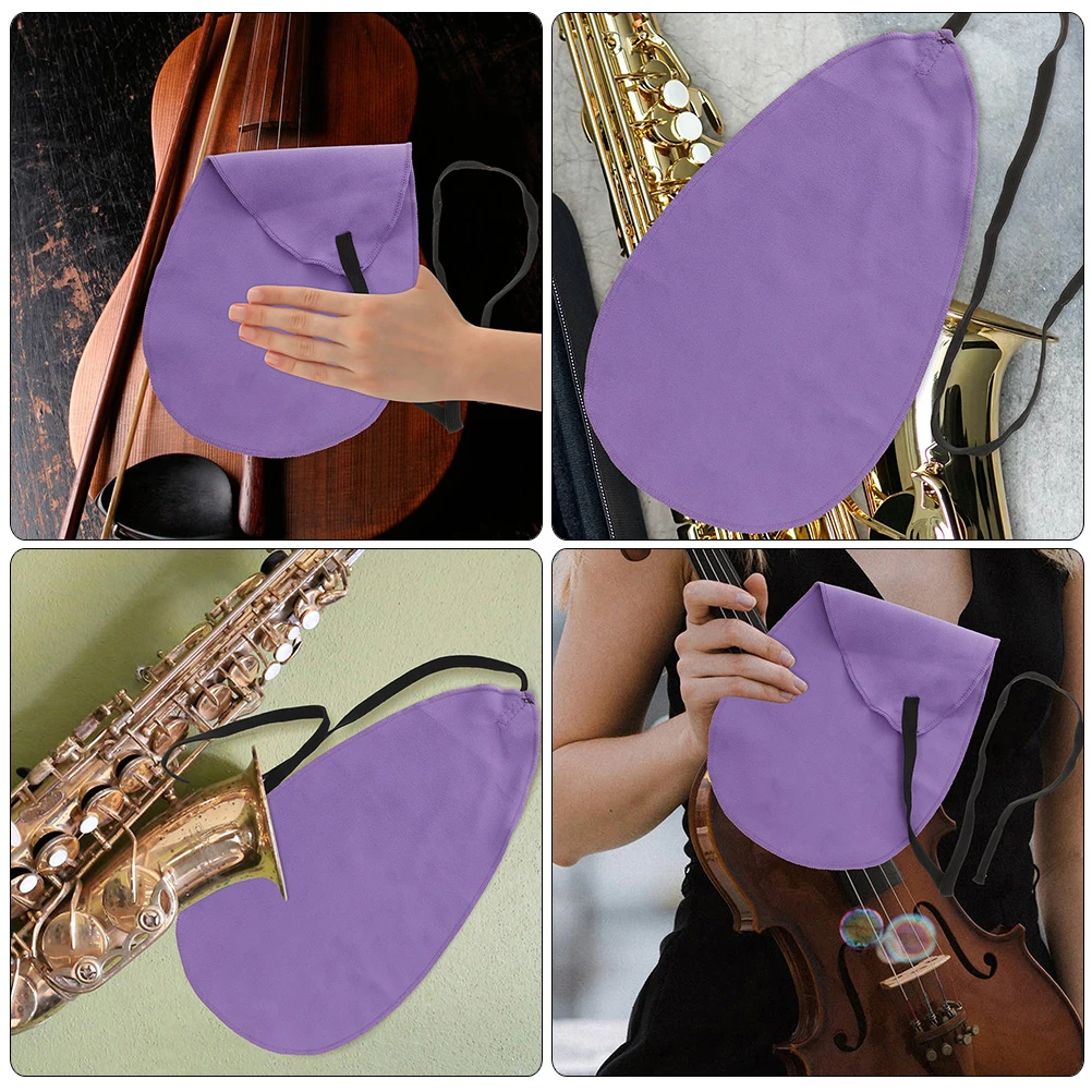 

4pcs Microfiber Cleaning Cloth For Clarinet Flute Saxophone Inside Tube Wiping Wind Instrument Maintenance Tools Accessories