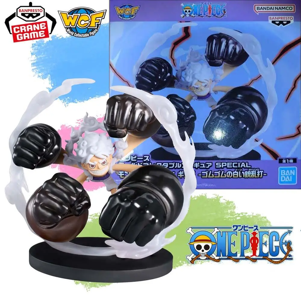 

In Stock Genuine BANPRESTO One Piece World Collectible Figure SPECIAL Gear 5 Monkey D Luffy Figure Anime Model Toy