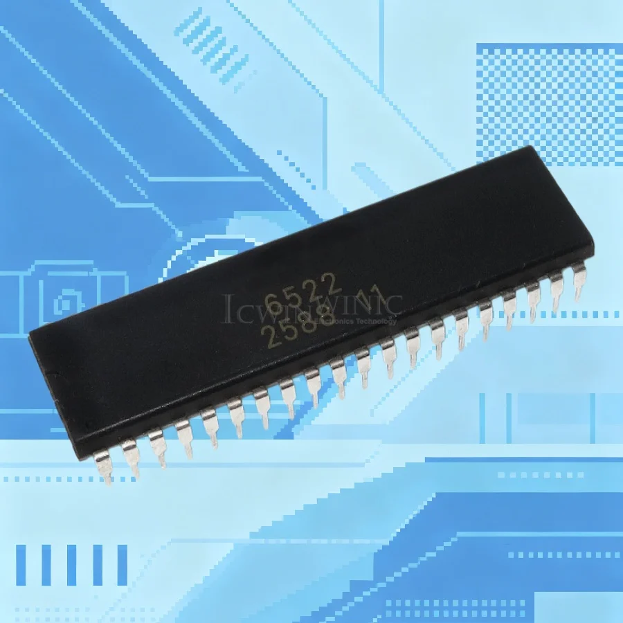MOS6522 6522 R6522AP R6522 AT89S52-24PU AT89S52 AX5202P AX5202 DIP-40